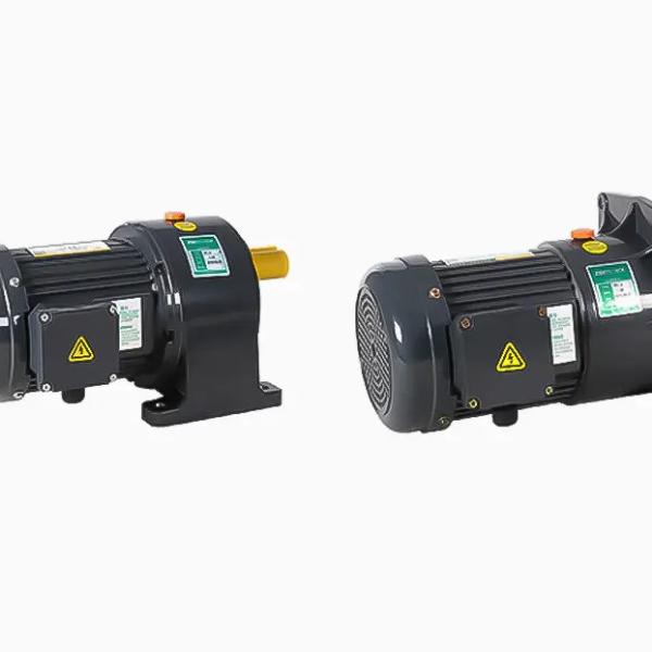 Động cơ giảm tốc 3 pha 100W~750W với Hộp số trục 22mm